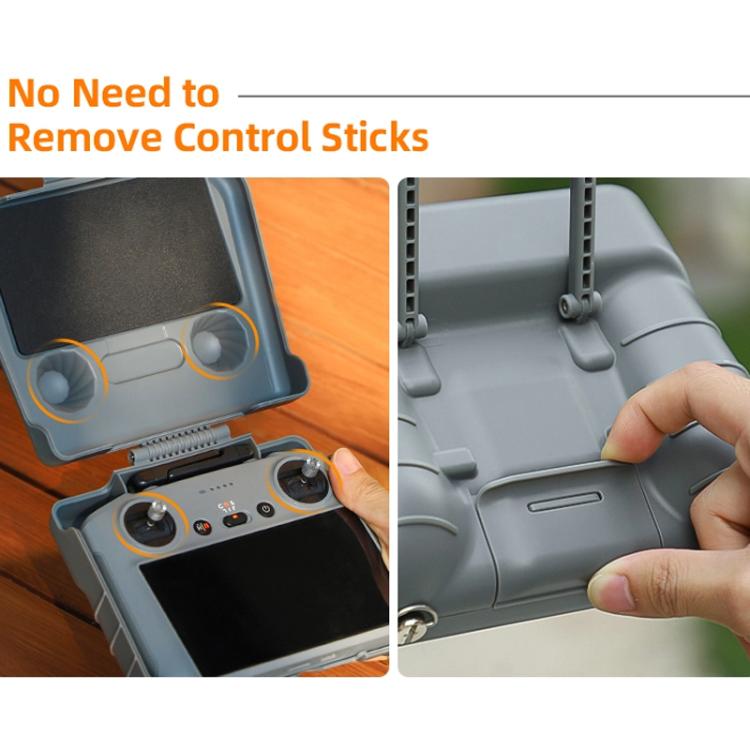 Sunnylife ZN985 Remote Control 2 In 1 Visor Storage Case, For DJI RC 2 / 1 Sunnylife ZN985 Remote Control 2 In 1 Visor Storage Case, For DJI RC 2 / 1
